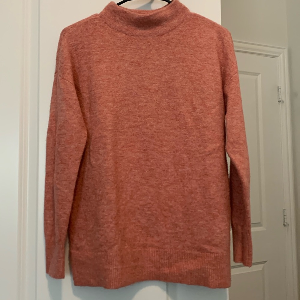 LOFT mock neck sweater